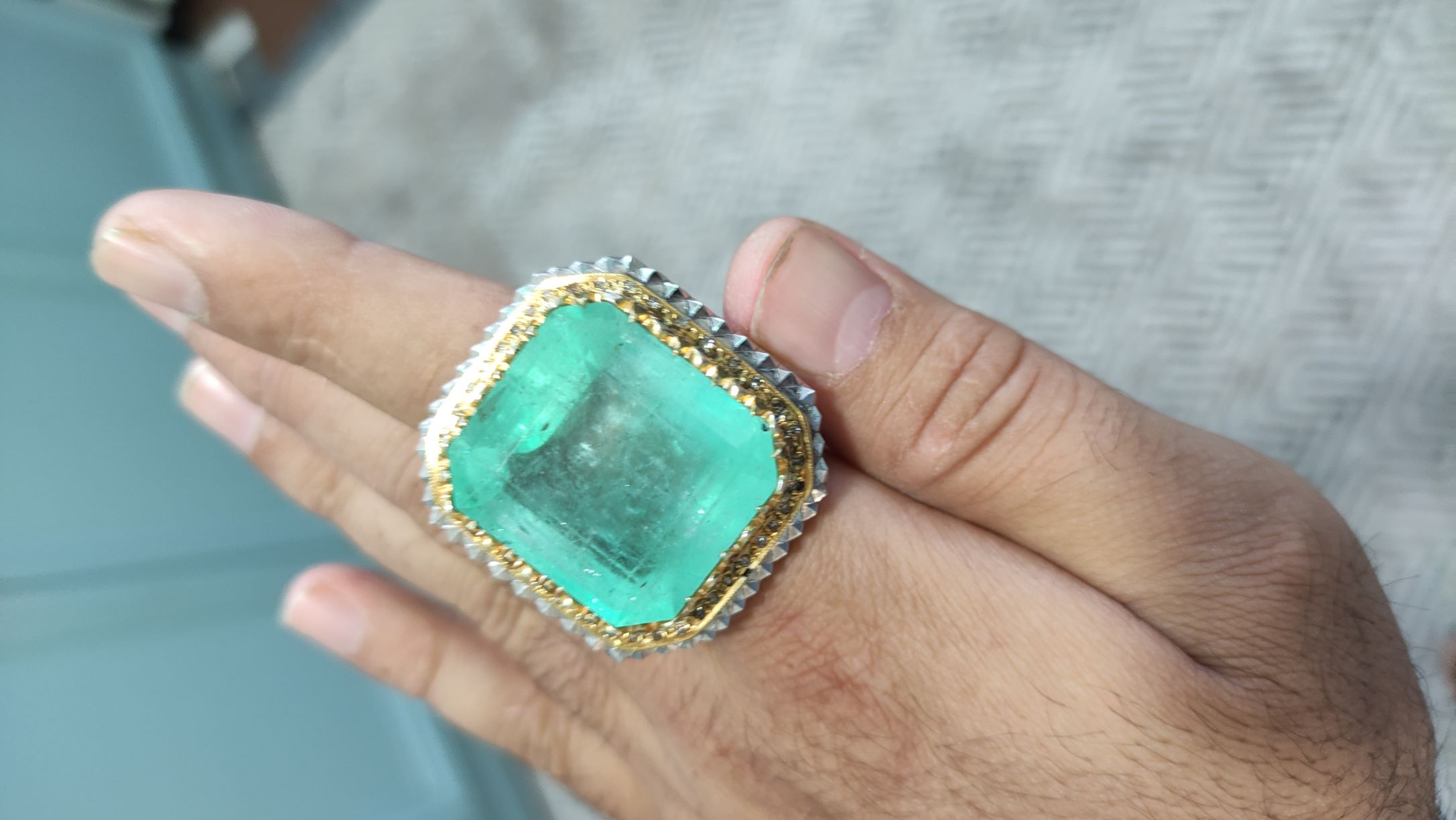 زمرد کلمبیا 71 قیراطی 